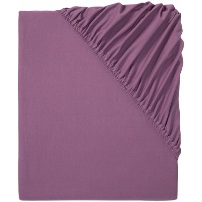 Livarno home Žerzejové napínací prostěradlo lila fialové 180-200x200 – Sleviste.cz
