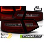 Zadní světla Audi A6 08-11 sedan červená/kouřová LED BAR SEQ – Hledejceny.cz