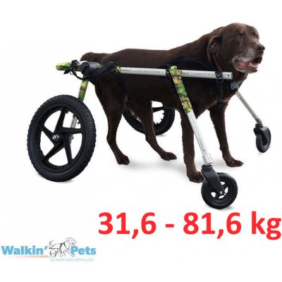 Walkin' Wheels Velký Invalidní vozík plná podpora (4-kolový) – Zboží Mobilmania