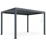 Umbroso Hliníková zahradní pergola PERARA 300x400 cm antracit – Zboží Dáma