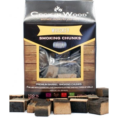 Cook in Wood Whiskey špalíky k zauzování, 1200 g – HobbyKompas.cz