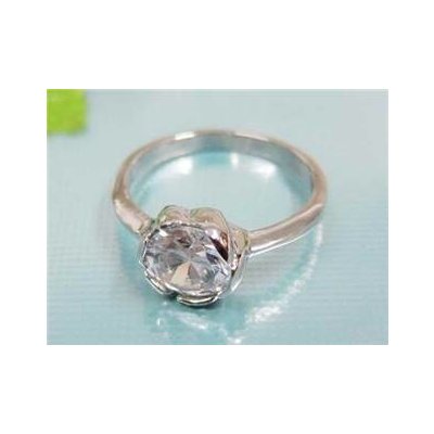Šperky4U Zásnubní prsten chirurgická ocel OPR1257 – Zboží Mobilmania