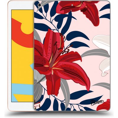 Picasee silikonový Apple iPad 10.2" 2019 7. gen Red Lily čiré