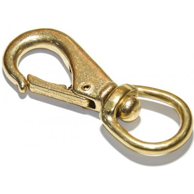 Karabina univerzální mosazná, 92x21mm, 5ks – Sleviste.cz