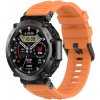 Řemínek k chytrým hodinkám PROTEMIO SILICONE Řemínek pro Amazfit T-Rex Ultra oranžový 61619