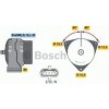 Alternátor BOSCH Alternátor BO 0986042580