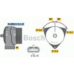 BOSCH Alternátor BO 0986042580