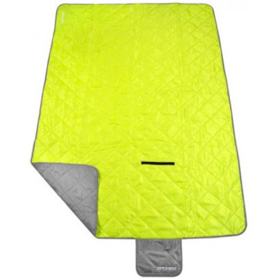 Spokey CANYON Kempingová deka 200 x 140 cm šedo-zelená K943011 – Zboží Mobilmania