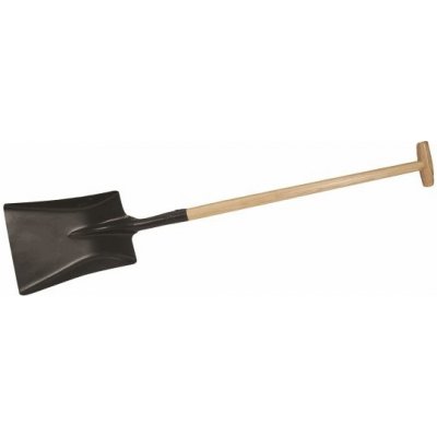 Silverline Hranatá lopata s dřevěnou násadou 1100 mm 868875 – Hledejceny.cz