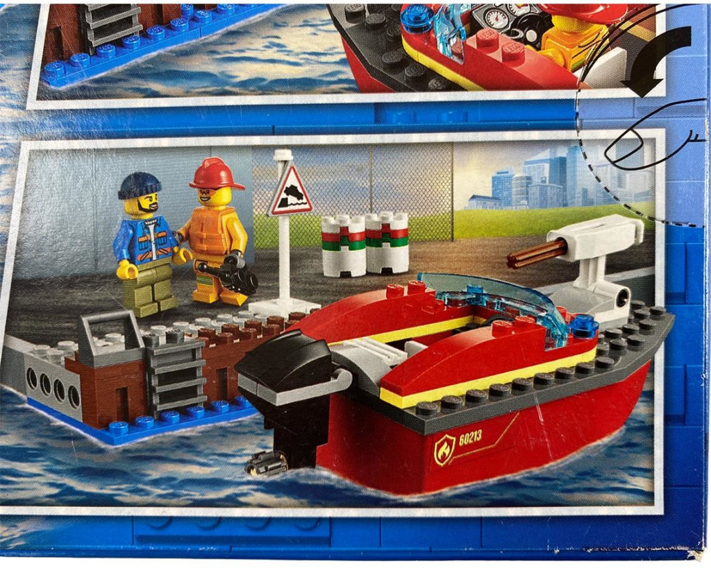 LEGO® City 60213 Požár v přístavu