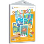 Sentosphere Sada obrázků Sablimage: Pískové obrázky Ryby a delfíni – Zboží Mobilmania