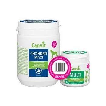 Canvit Chondro Maxi pro psy 500 g + Canvit Multi 100 g