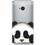 iSaprio Plastové pouzdro iSaprio - Sad Panda - HTC One M7 – Zboží Živě