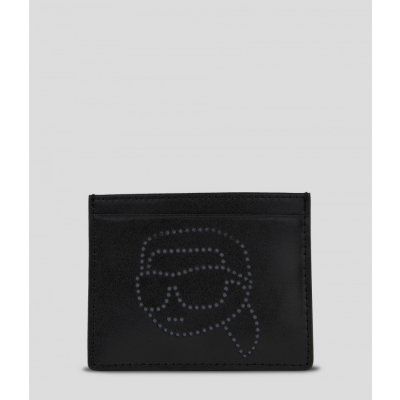Karl Lagerfeld POUZDRO NA PLATEBNÍ KARTY K/IKONIK 2.0 PERF CH černá None – Zboží Mobilmania