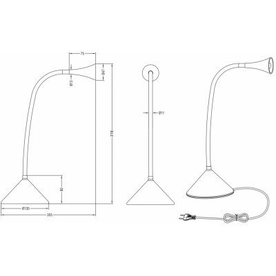 Trio Leuchten R52391187 – Zboží Mobilmania