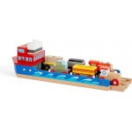 Bigjigs Rail Vlakový trajekt – Zboží Dáma
