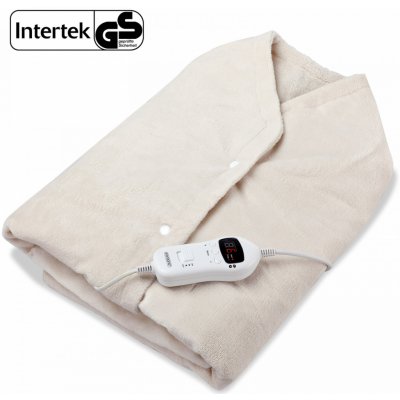 Goleto Vyhřívaná fleece pelerína 145x100 cm – Zboží Mobilmania