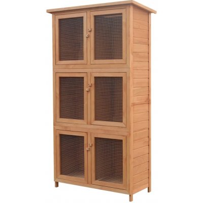 Agrofortel Dřevěná králíkárna VERONA 102 x 48 x 180 cm – Zboží Dáma