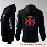 mikina s kapucí Templář 1MZ černá – Hledejceny.cz