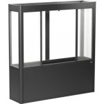 Biohort Skleník s vyvýš.záhonem Florentina 2x0,5MAXI tm.šedý 201,6x54,7x213,4 cm – Zboží Dáma