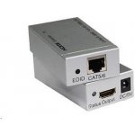 PremiumCord HDMI extender na 60m přes jeden kabel Cat5e/Cat6 – Hledejceny.cz