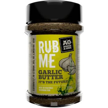 Angus & Oink BBQ koření Rub Me Garlic Butter 225 g