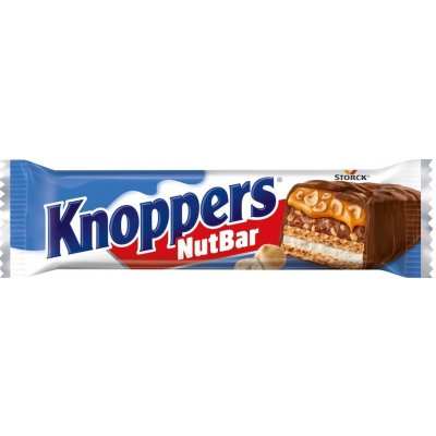 Knoppers NutBar čokoládová tyčinka s lískovými oříšky 40 g – Zboží Mobilmania