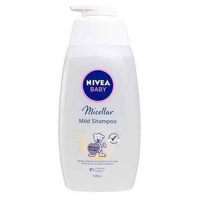 Nivea Baby Micellar 500 ml jemný micelární šampon pro dětské vlásky pro děti – Zbozi.Blesk.cz