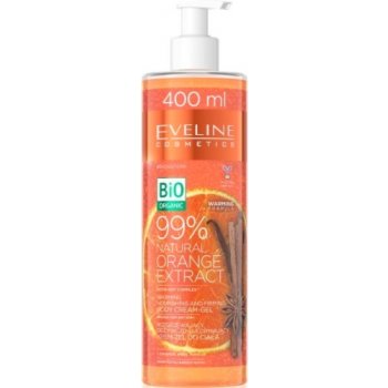 Eveline Cosmetics BIO Organic hřejivý, výživný a zpevňující tělový krém-gel 400 ml