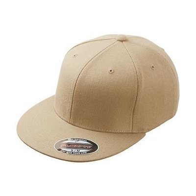 Myrtle Beach Flexfit Flatpeak s rovným kšiltem Khaki – Zbozi.Blesk.cz