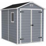 Keter Manor 6 x 8 DD šedý – Zboží Dáma