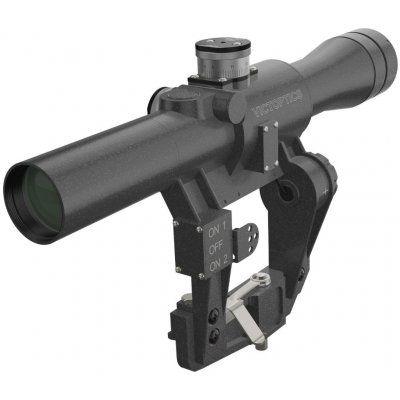 Vector Optics SVD Dragunov 4x24 FFP Černá – Zboží Dáma