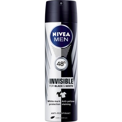 Nivea Men Invisible for Black & White deospray 150 ml – Zboží Dáma