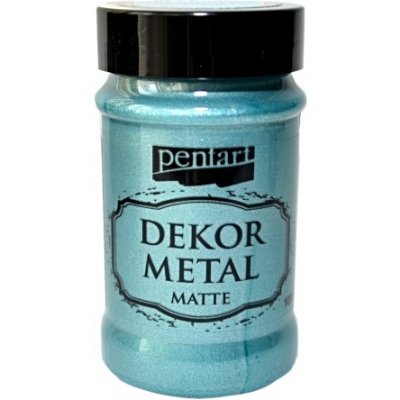 Dekor metal mat 100 ml TYRKYS – Zboží Dáma