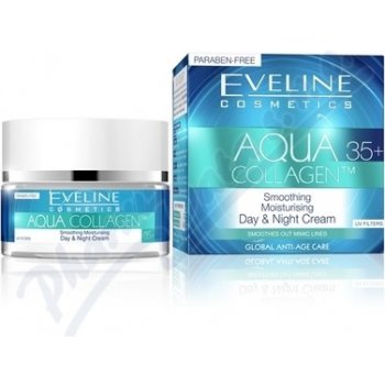 Eveline Aqua Collagen denní a noční krém 45+ 50 ml