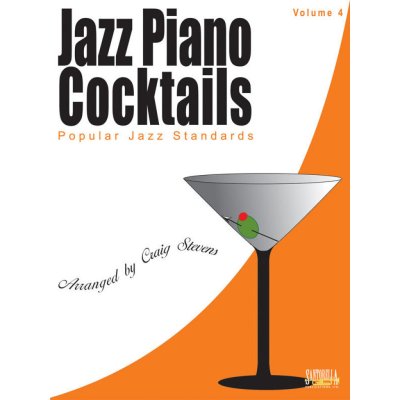 Jazz Piano Cocktails 4 noty na klavír+audio