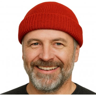Fiebig Paul pánská čepice docker merino žebrovaná červená – Hledejceny.cz