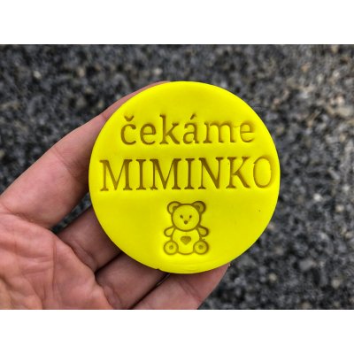 TVOŘÍTKO Čekáme miminko I - razítko Rozměr: 6 cm, + Vykrajovátko: Ano – Hledejceny.cz