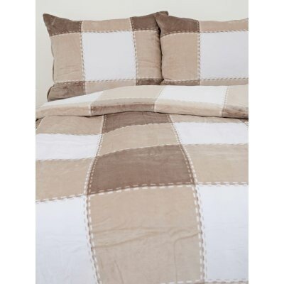 MKLuzkoviny.cz Povlečení mikroplyš Exclusive Mark cappuccino 140x200 70x90 – Hledejceny.cz