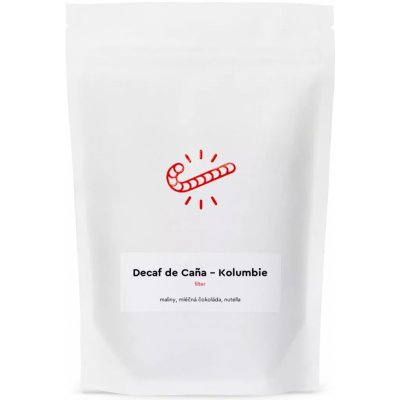 Candycane coffee Decaf de Caňa Kolumbie 250 g