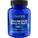 Natios Magnesium Bisglycinate 500 mg + B6 elem. hořčík 100 mg 90 veg. kapslí – Hledejceny.cz