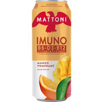 Mattoni Imuno Mango Pomeranč 4 x 500 ml
