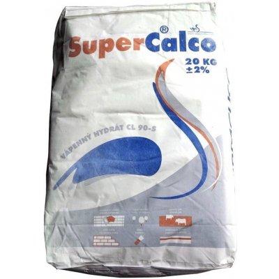 Supercalco CL 90-S Hydrát vápenný hašené vápno Carmeuse 20 kg – Zbozi.Blesk.cz