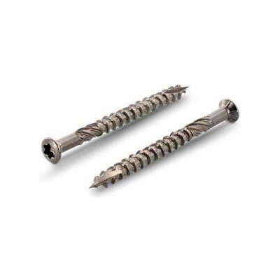 Terasový vrut 5x70 nerez C1 AISI 410, se zesíleným tělem, čočkovitá hlava, TORX – Hledejceny.cz