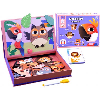 JOKO Magnetické Zvířátka 54 dílků – Sleviste.cz