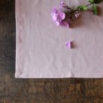 Tululum prostírání lněné pudrové 2 ks 45x35cm – Zboží Mobilmania