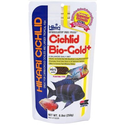 Hikari Cichlid Bio-Gold Plus Mini 250 g – Zbozi.Blesk.cz