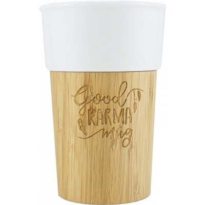 Goodie Bambusový hrnek Good karma mug 330 ml – Zboží Mobilmania