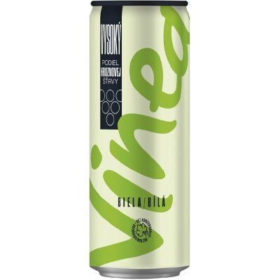 Vinea bílá plech 330 ml – Sleviste.cz