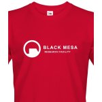 Bezvatriko pánské tričko Black Mesa Canvas pánské tričko s krátkým rukávem 1 červená